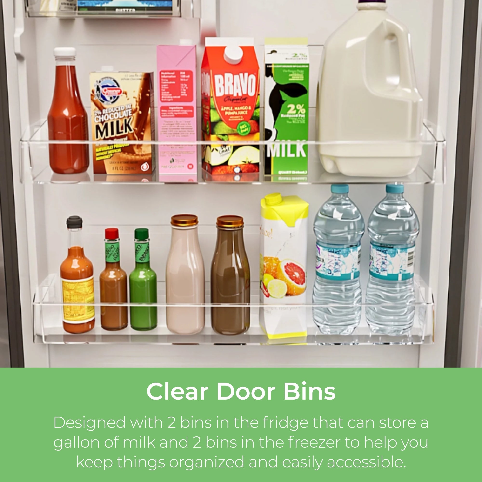 Kenmore 18.2 cu. ft. Top Mount Refrigerator w/ Pocket Handle - Fingerprint Resistant Stainless Steel