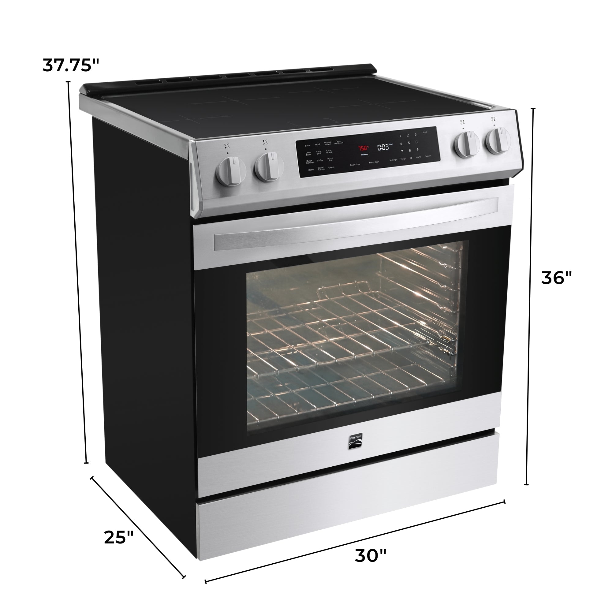Kenmore Pizza Pro range lifestyle kitchen shot