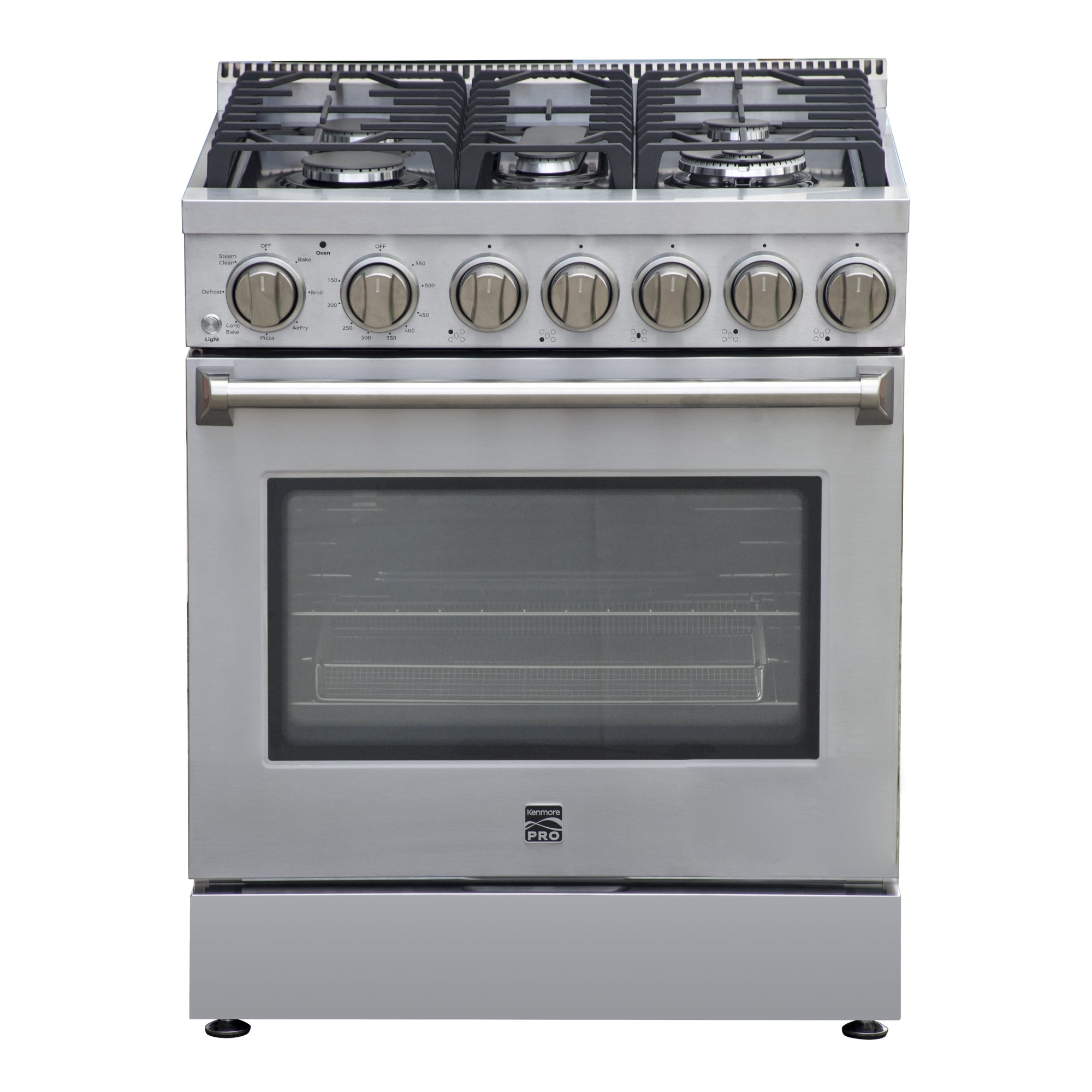 Kenmore PRO 30 inch gas range front view
