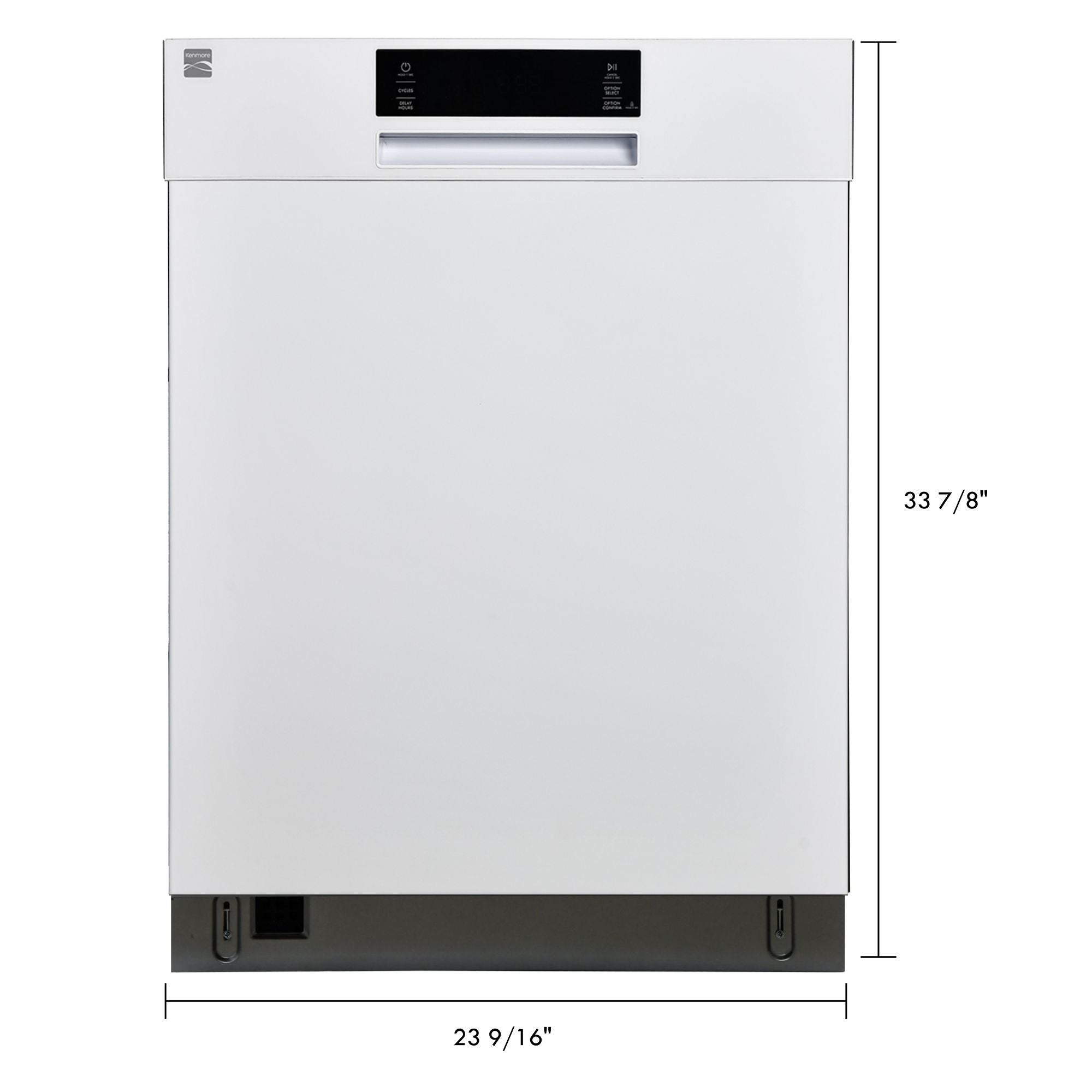 Kenmore 24" Dishwasher with UltraWash® System, SmartWash® and SmartDry™, White