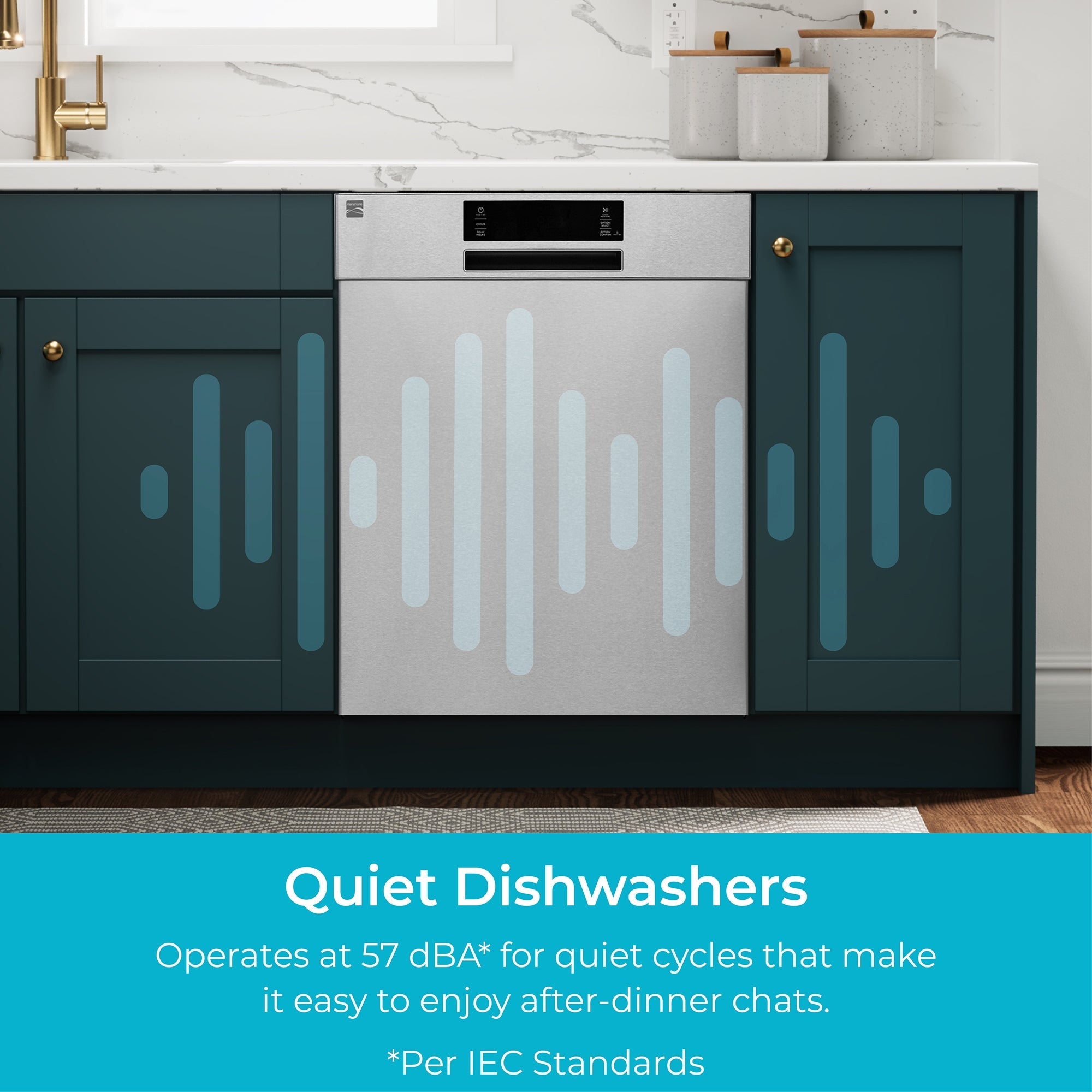 Kenmore 24" Dishwasher with UltraWash® System, SmartWash® and SmartDry™