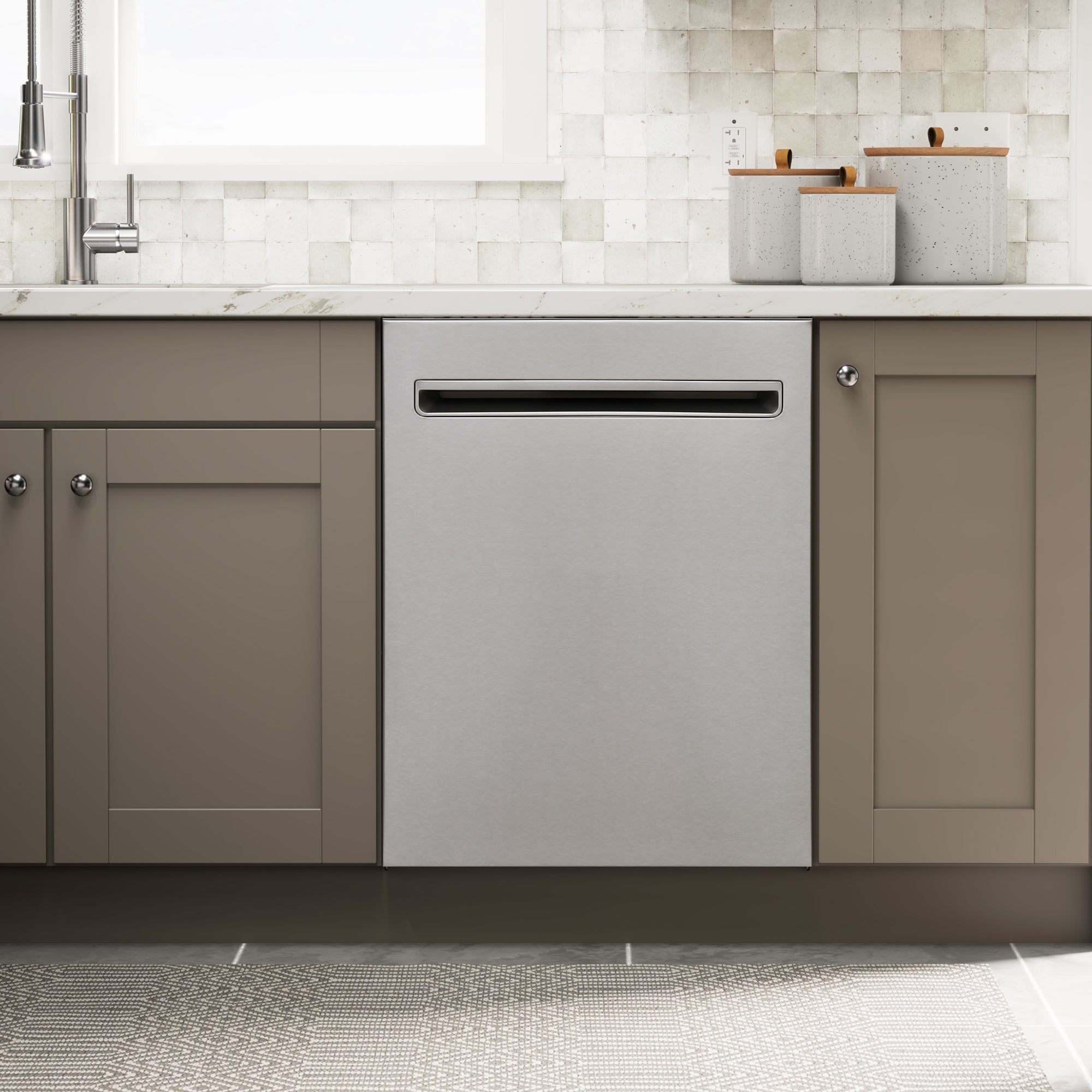 Kenmore 24" Built-In Stainless Tub Dishwasher w/ Removable 3rd Rack & TurboDry™ - Stainless Steel