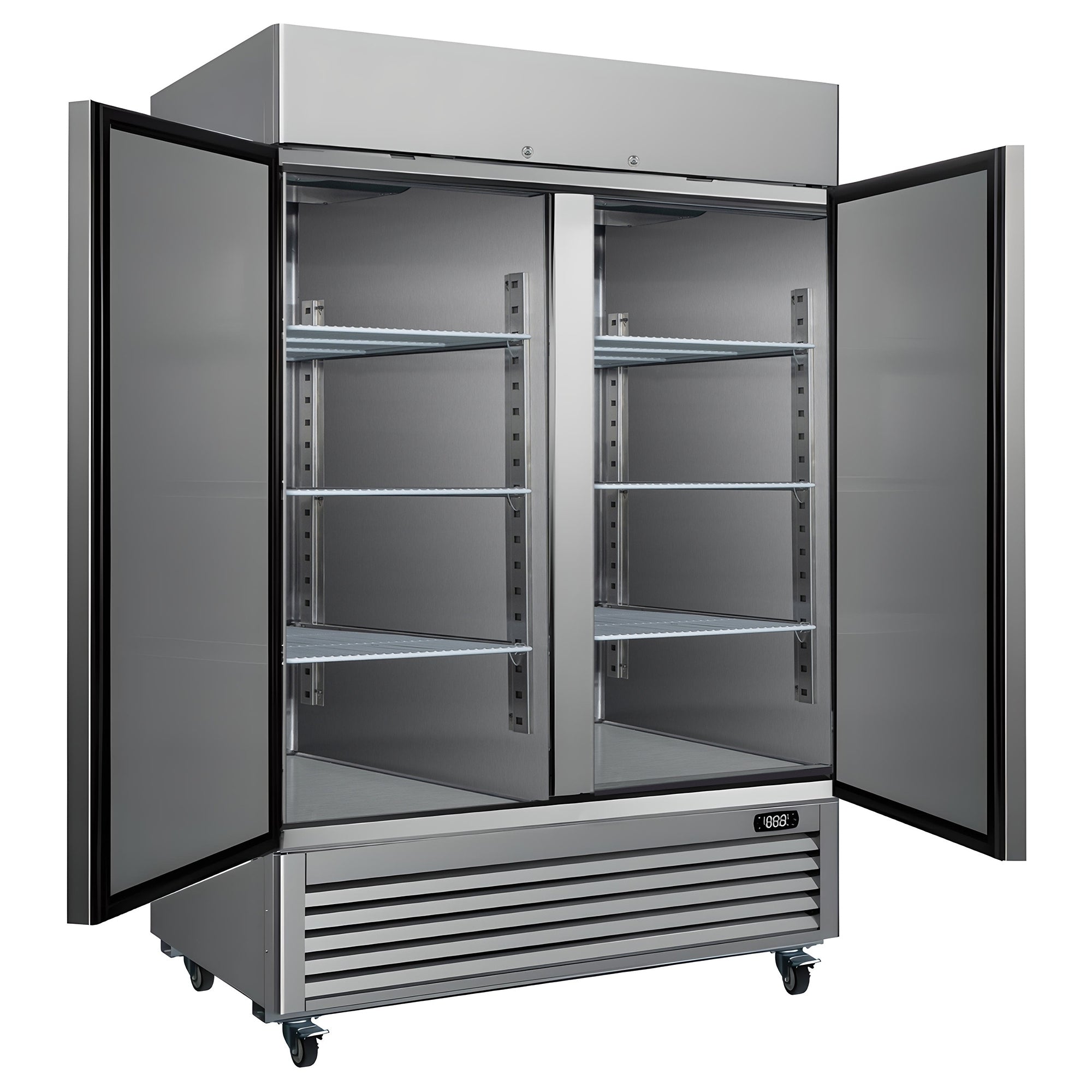 Kenmore Pro 49 cu ft freezer door handle detail
