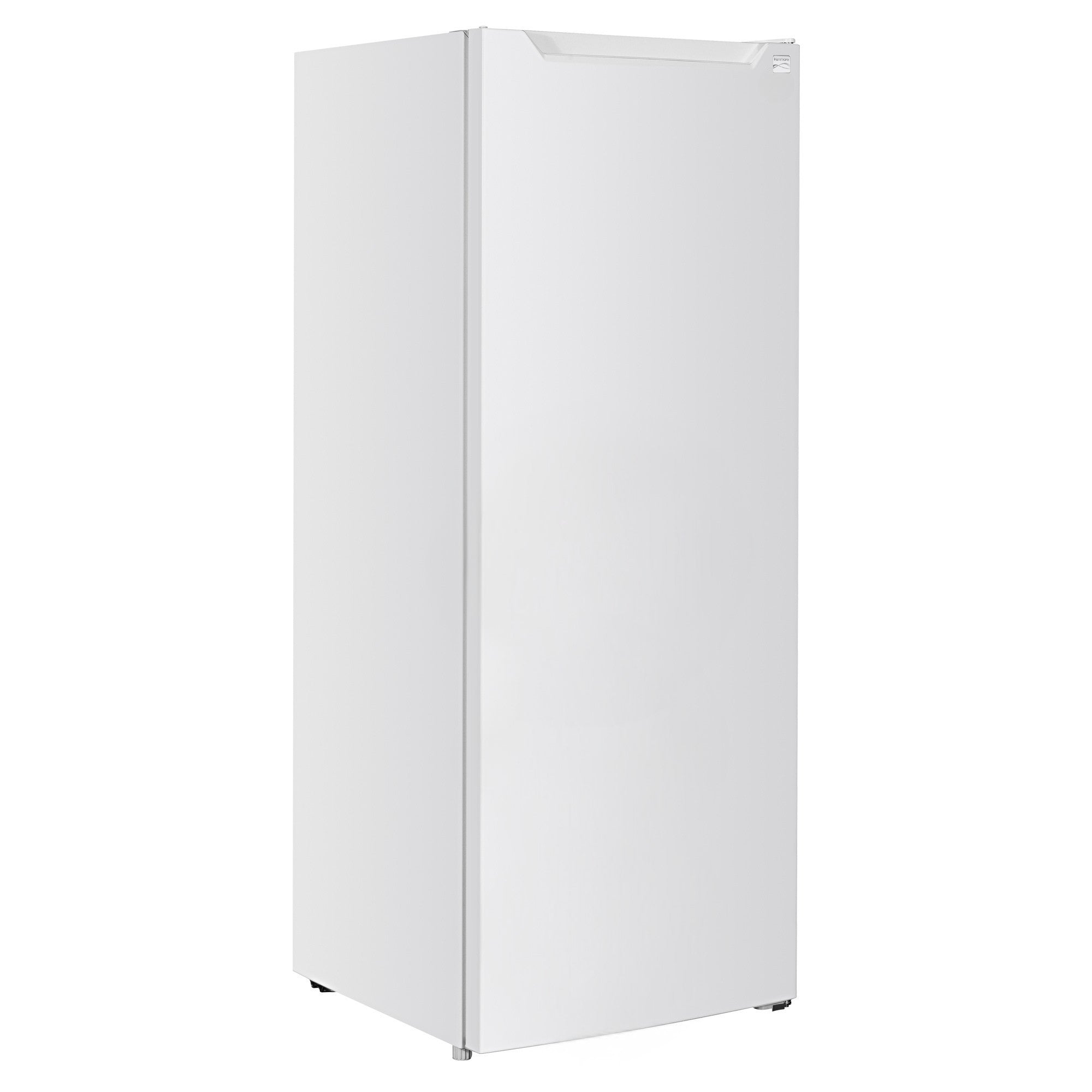 Kenmore convertible upright freezer/refrigerator, closed, on a white background.