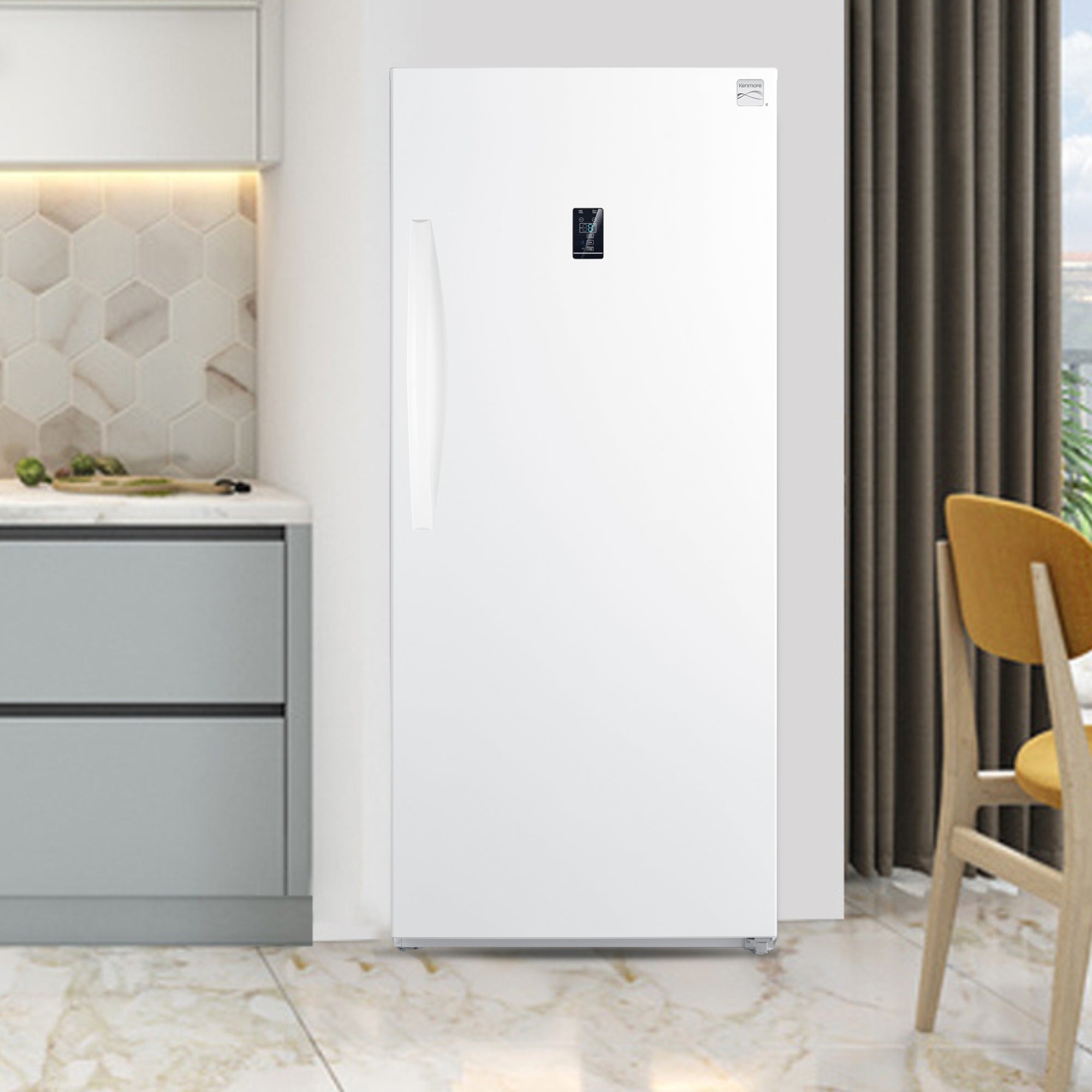 Kenmore 14 Cu. Ft. Convertible Upright Freezer | White
