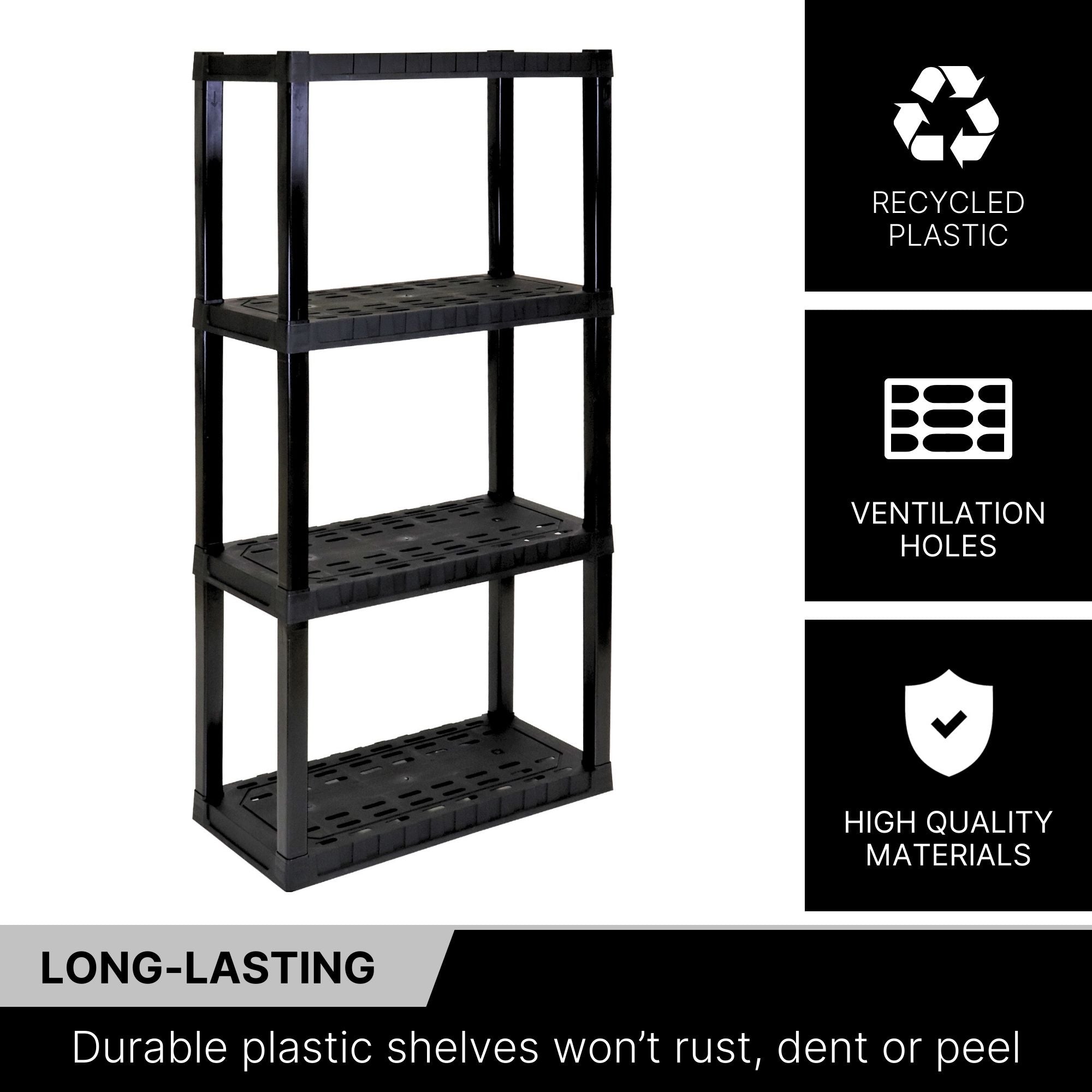 4 Tier Storage selling Shelf