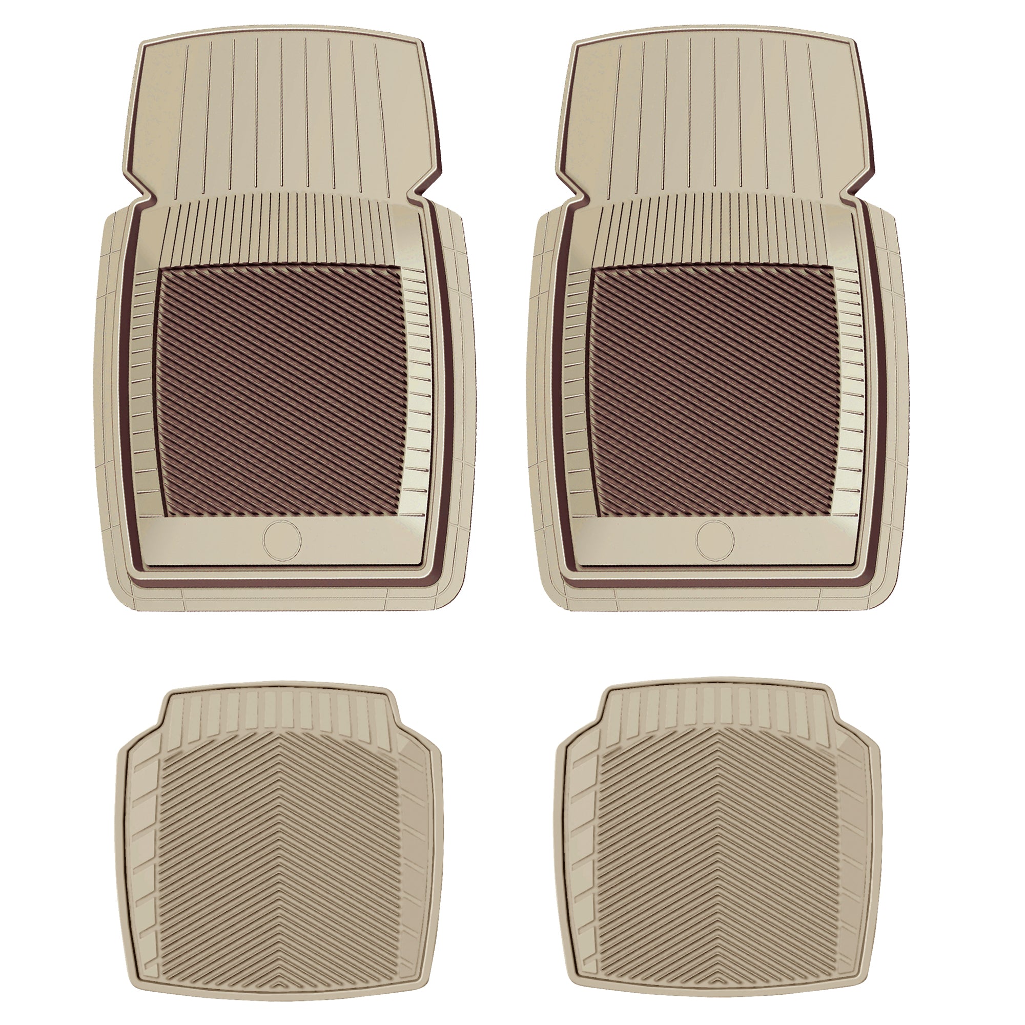 PantsSaver New Generation universal fit vehicle mats 4 piece set - Tan