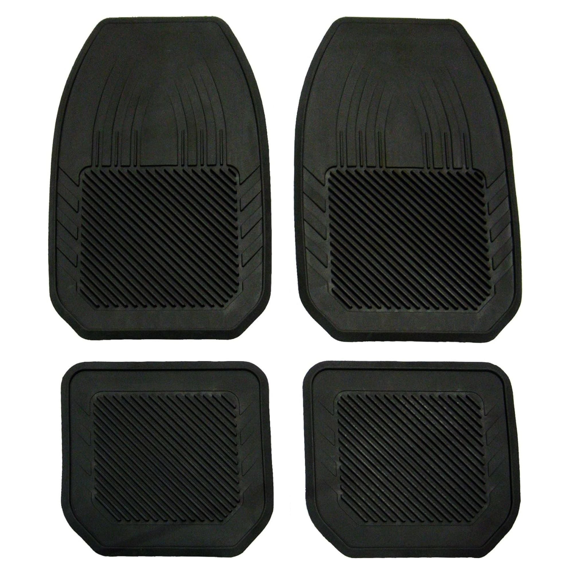 PantsSaver Better No Mess universal fit vehicle mats 4 piece set - black